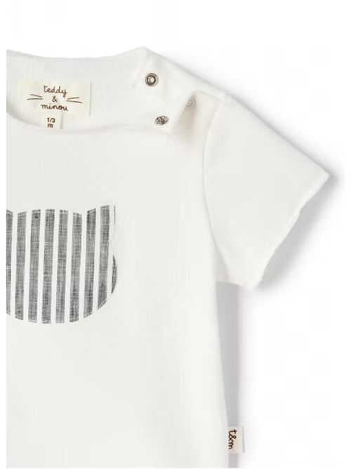 T-SHIRT M/CORTA TEDDY & MINOU | E22SH004M0110/1008
